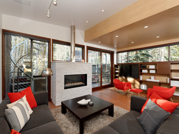 Four Bedroom Aspen Retreat Three level Home